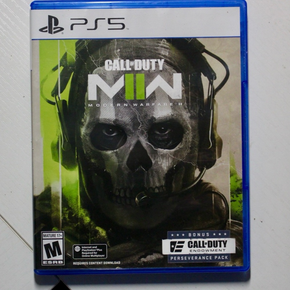 PS5 call of duty modern warfare 2